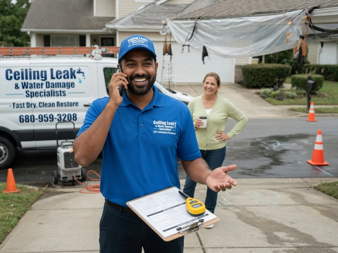 Ceiling Leak Cleanup Munford, AL FAQs